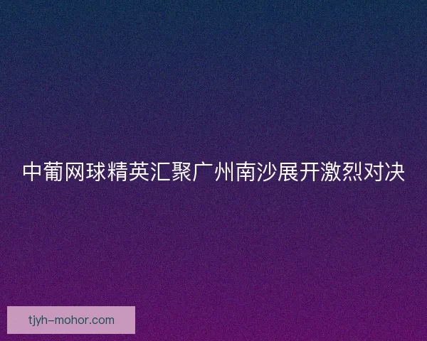 中葡网球精英汇聚广州南沙展开激烈对决 中葡网球精英汇聚广州南沙展开激烈对决
